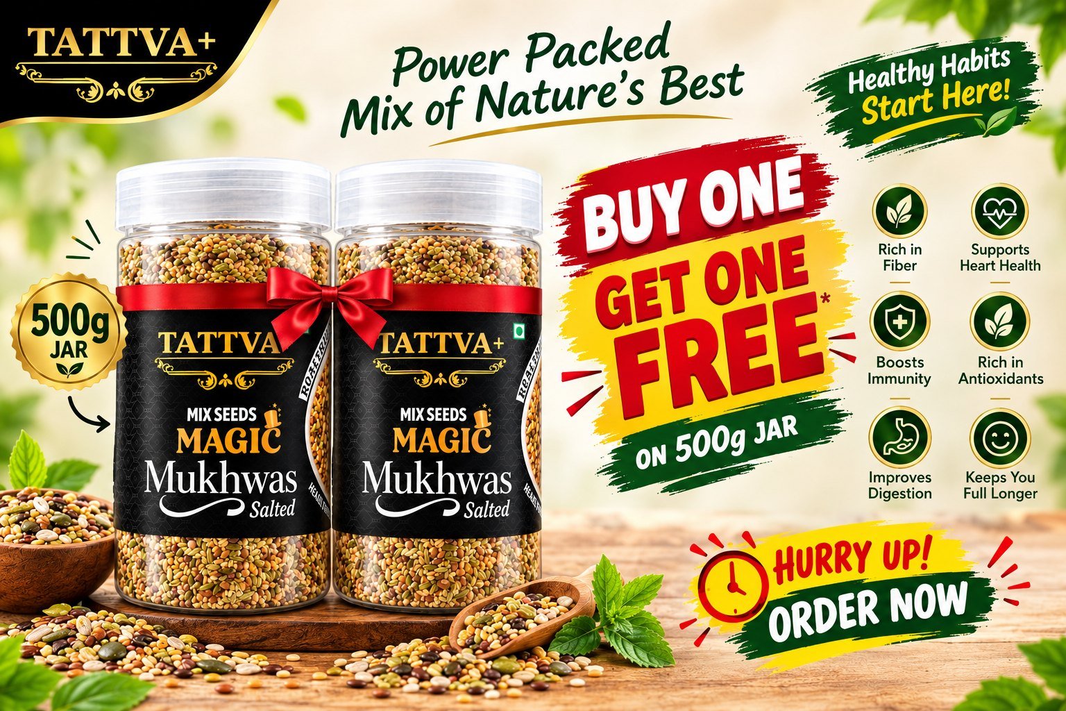 Buy 1 Get 1 Free — Mukhwas 500 g