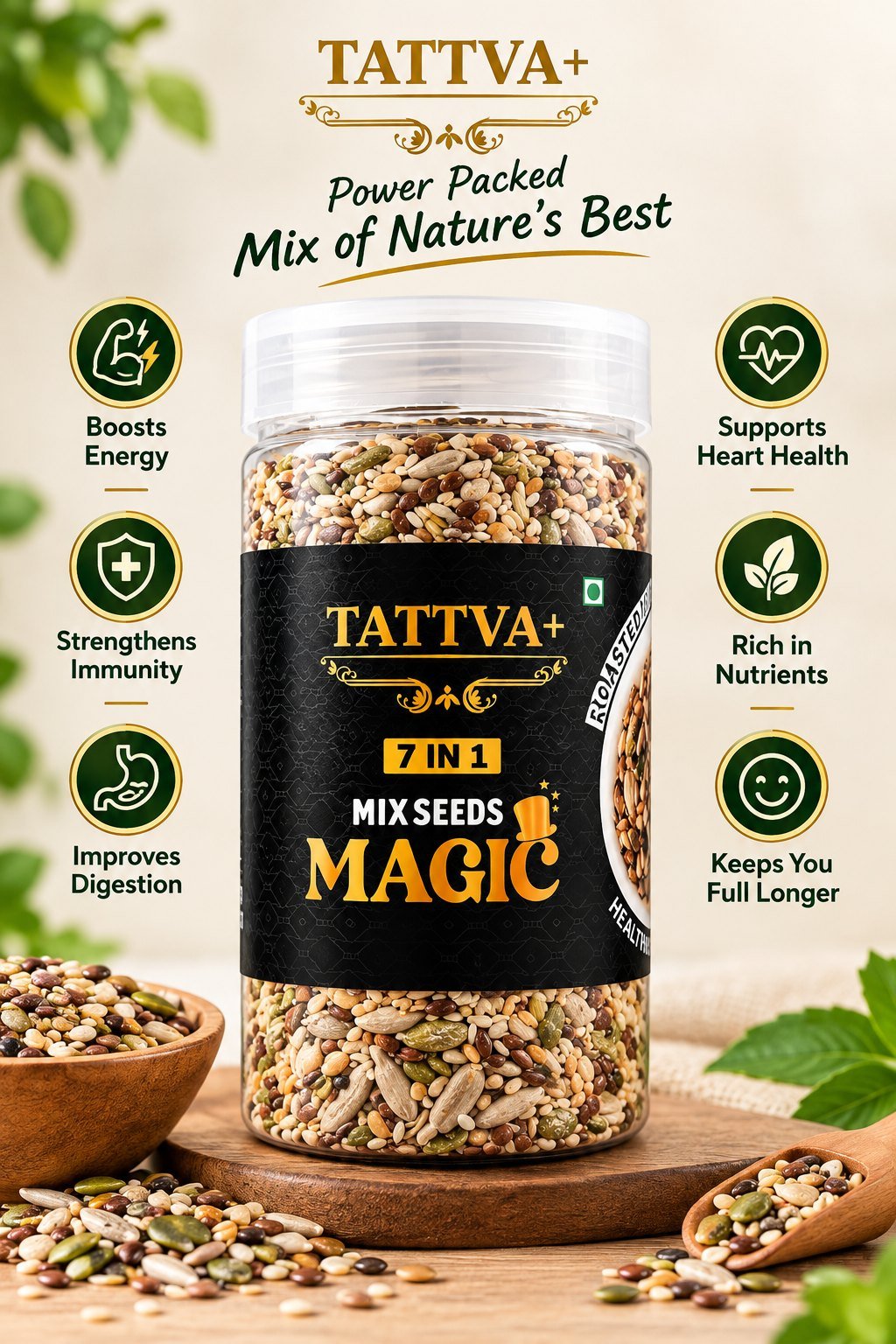 Tattva+ Mix Seeds Magic jar